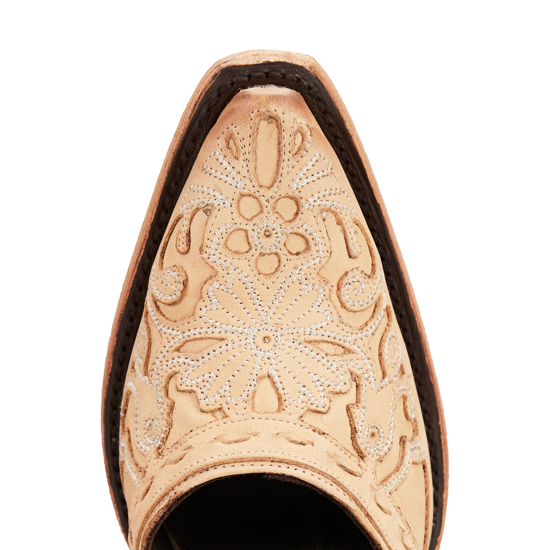 Robin Slingback Mule - Bone