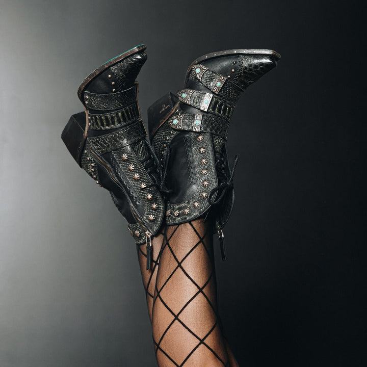 Showdown Bootie - Jet Black