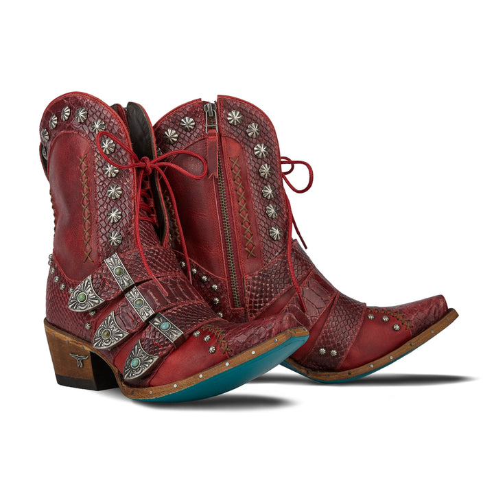 Showdown Bootie - Smoldering Ruby