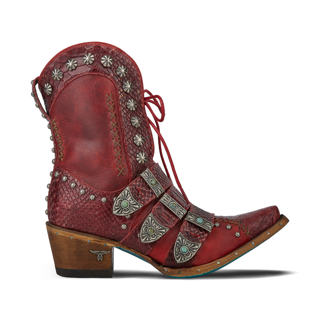 Showdown Bootie - Smoldering Ruby