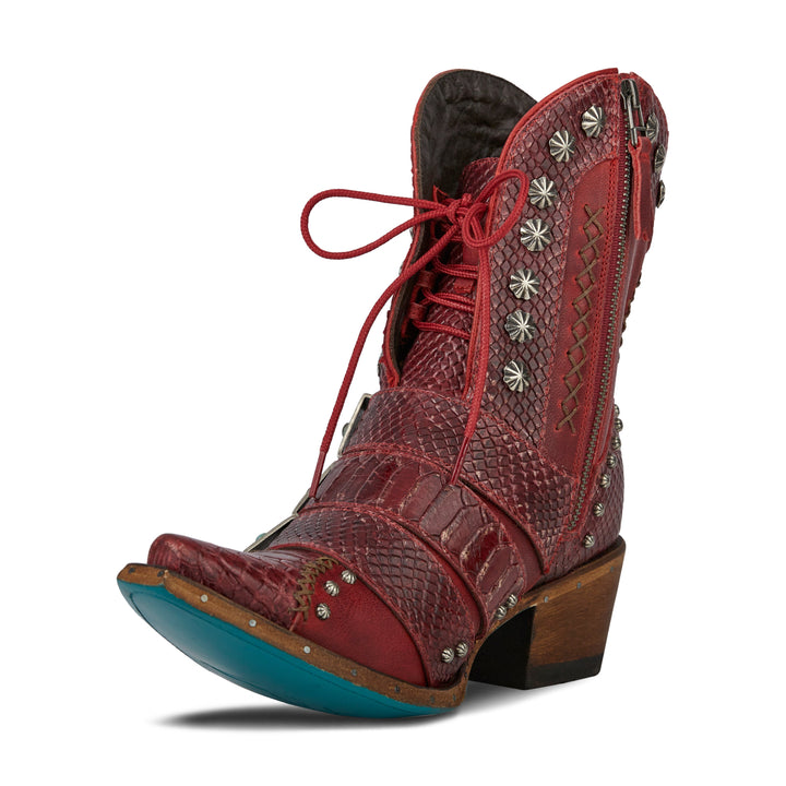 Showdown Bootie - Smoldering Ruby