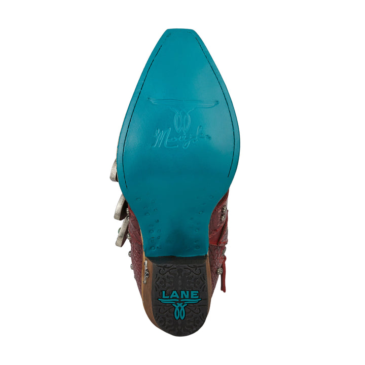 Showdown Bootie - Smoldering Ruby