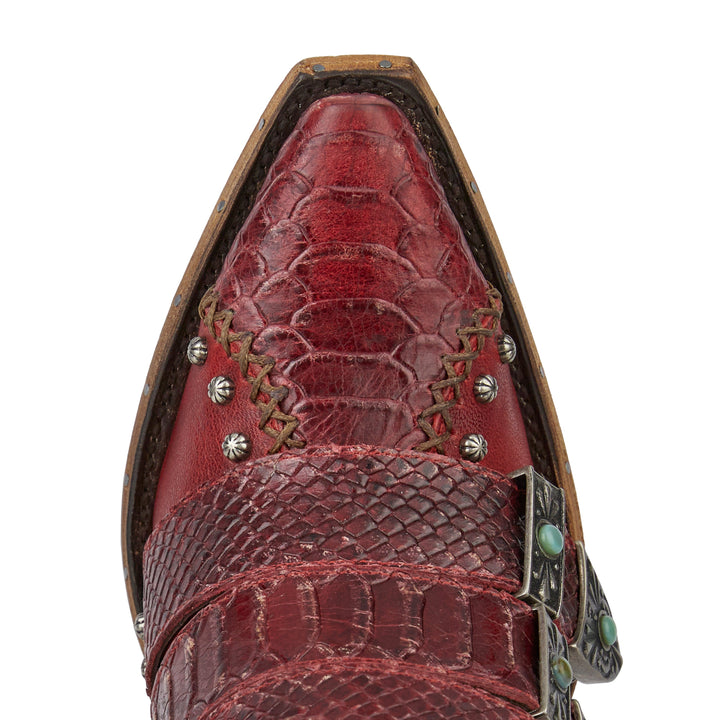 Showdown Bootie - Smoldering Ruby