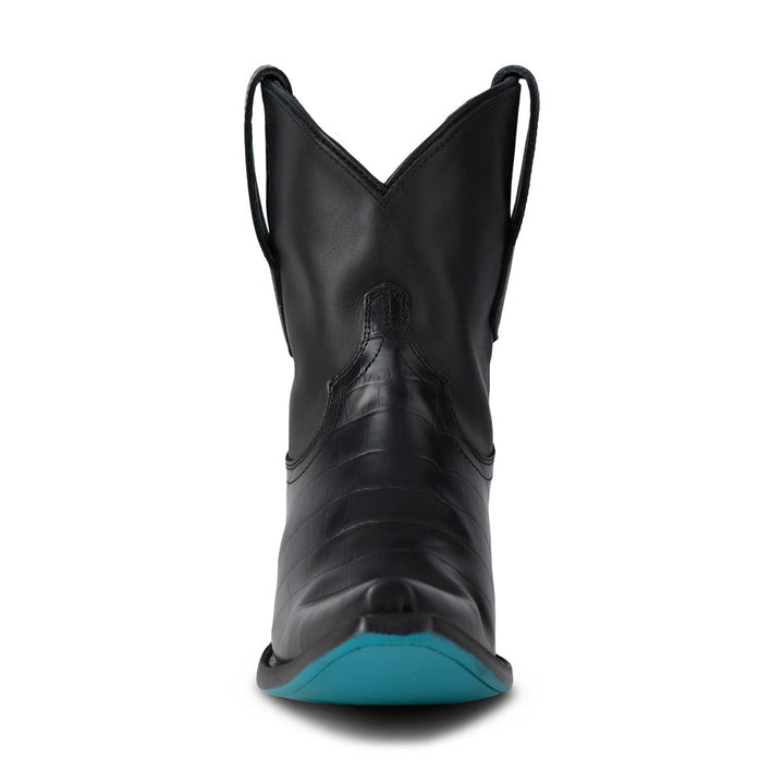 Emma Jane Bootie - Carbon Croc