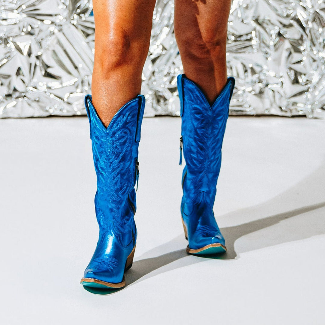 Smokeshow Boot - Cobalt Metallic