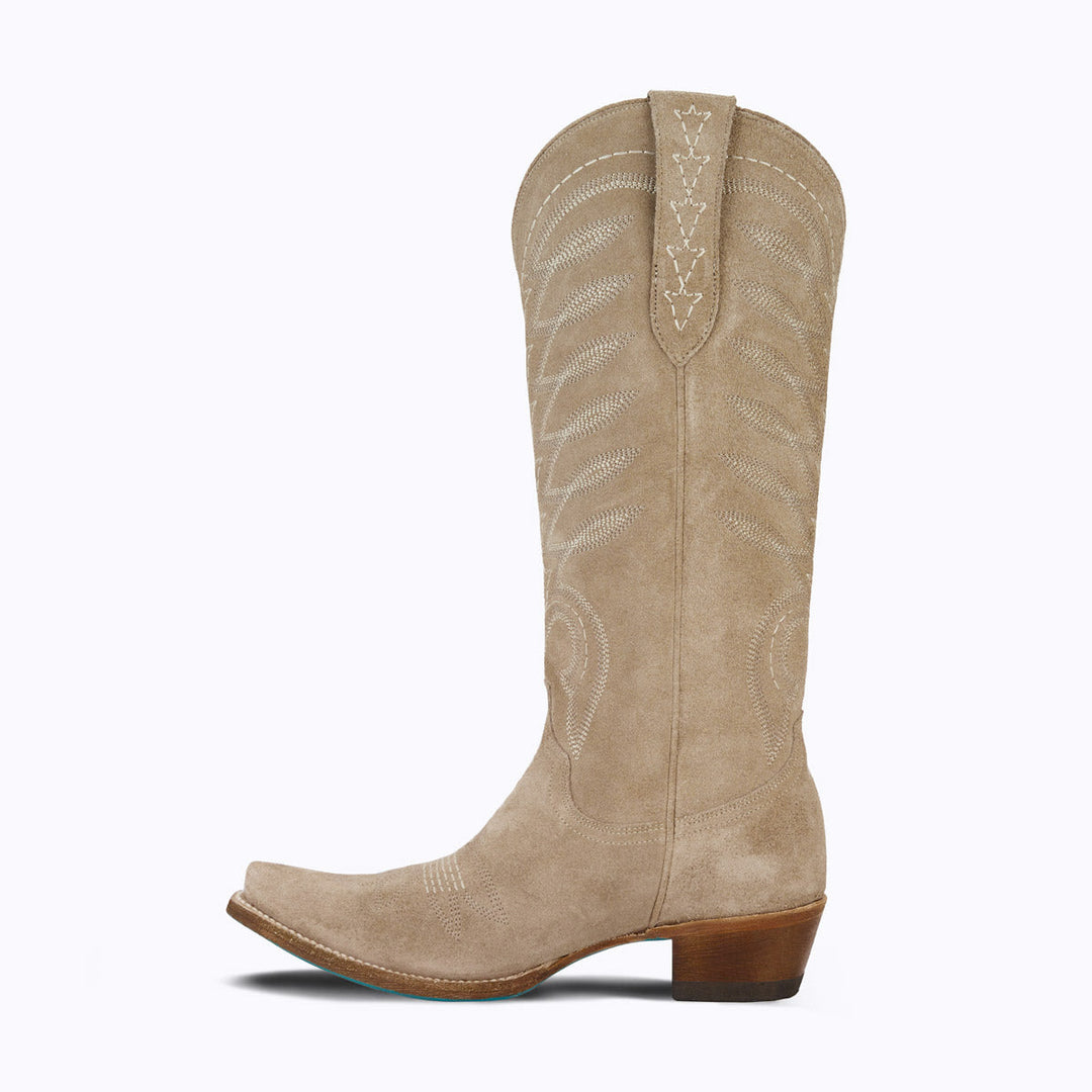 Squash Blossom - Latte Suede