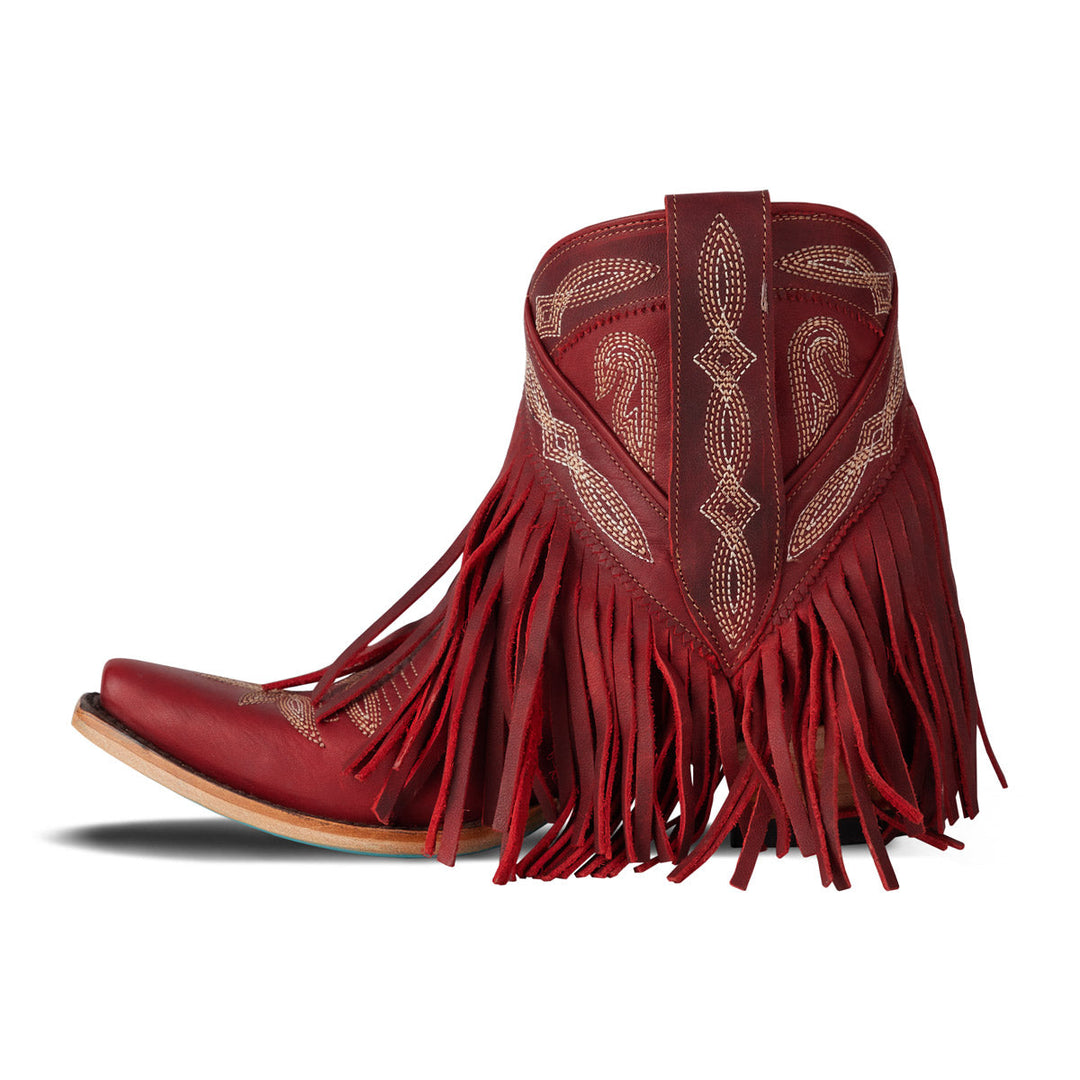 Senita Falls Bootie - Smoldering Ruby