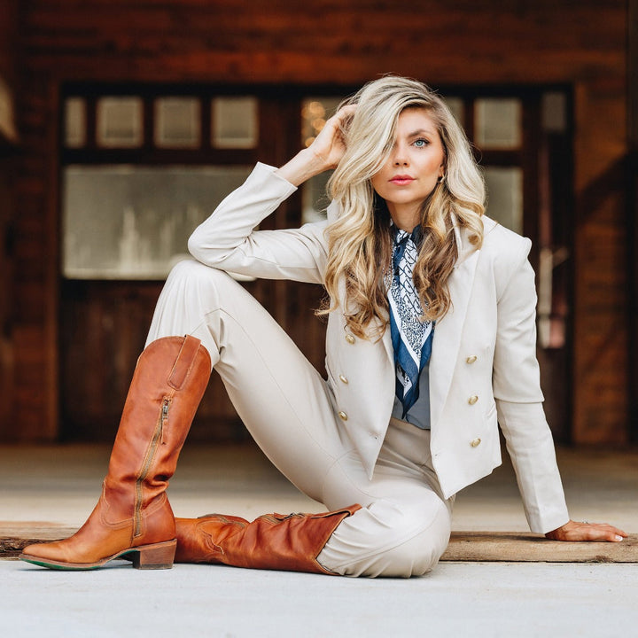 Plain Jane Boot - Terracotta