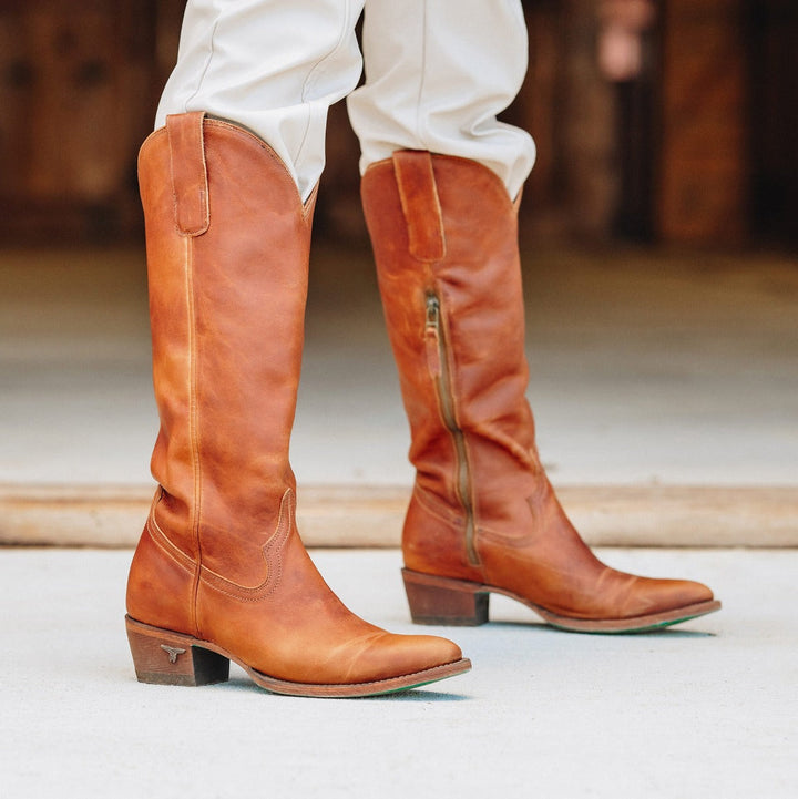 Plain Jane Boot - Terracotta