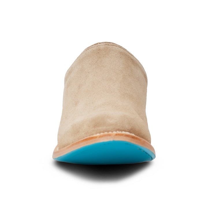 Plain Jane Mule - Latte Suede