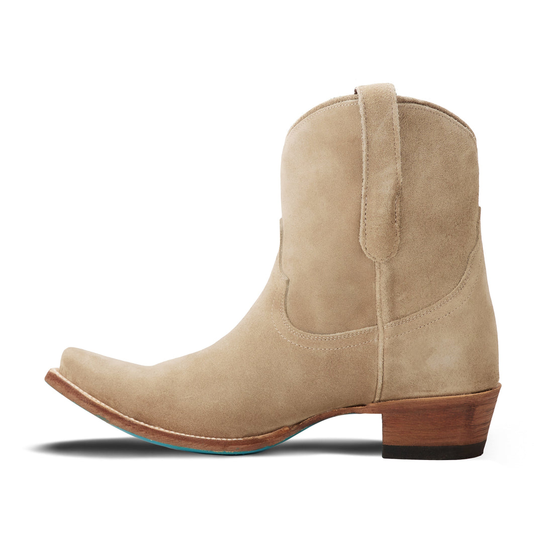 Emma Jane Bootie - Latte Suede