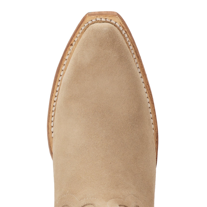 Emma Jane Bootie - Latte Suede