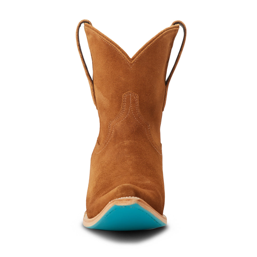 Emma Jane Bootie - Toffee Suede