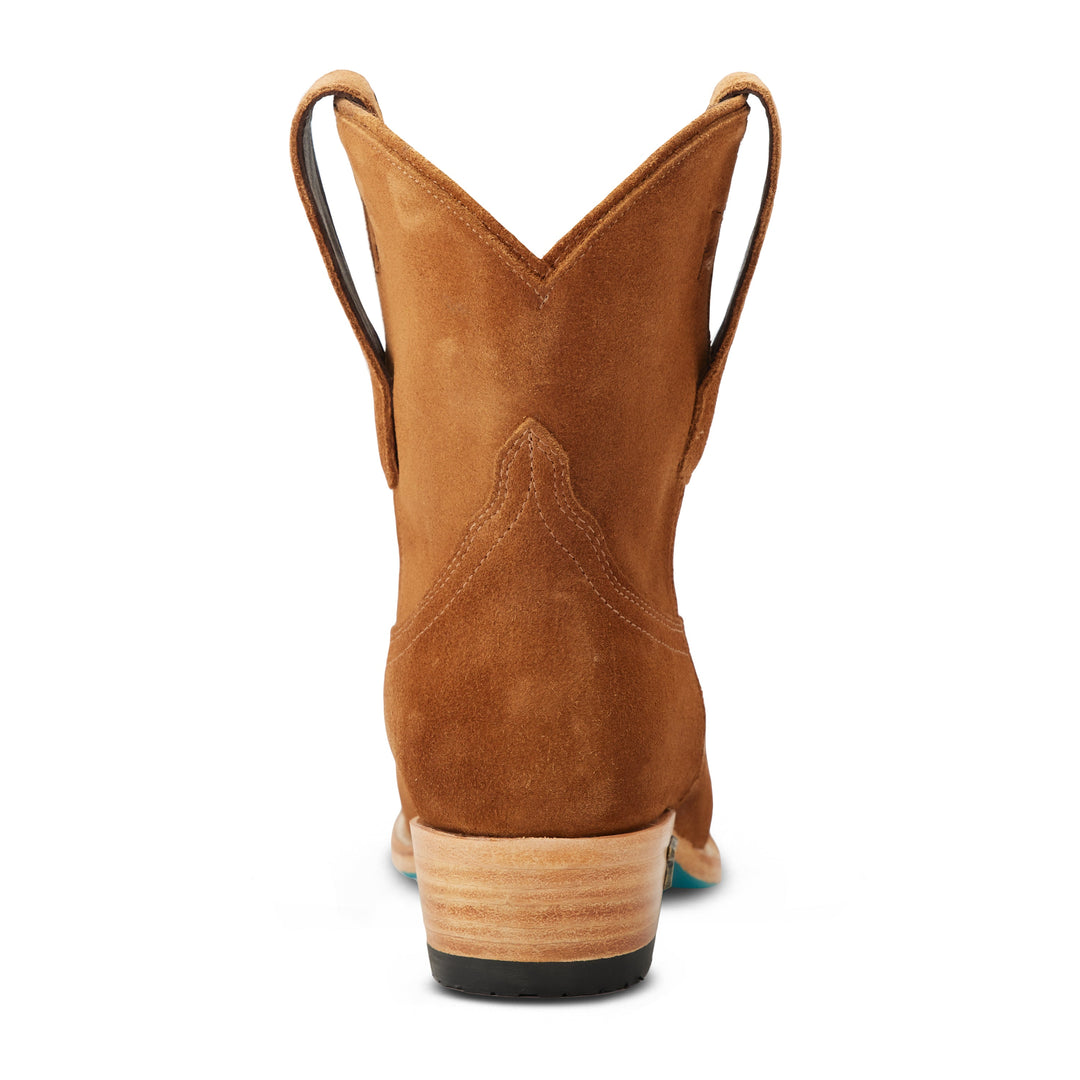 Emma Jane Bootie - Toffee Suede