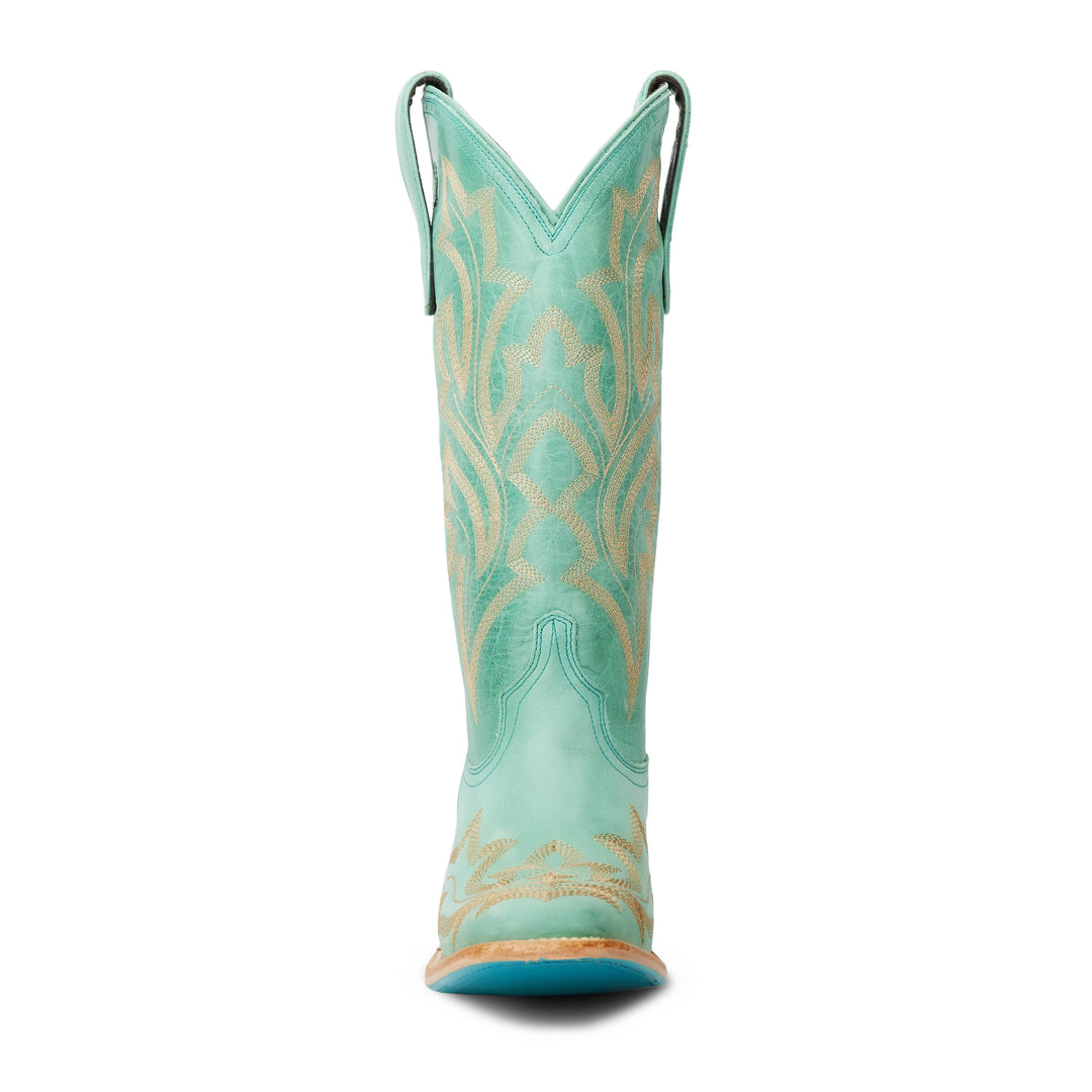 Saratoga Square Boot - Taos Turquoise