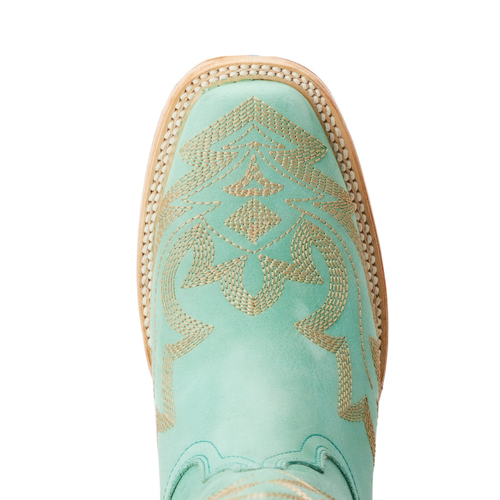Saratoga Square Boot - Taos Turquoise