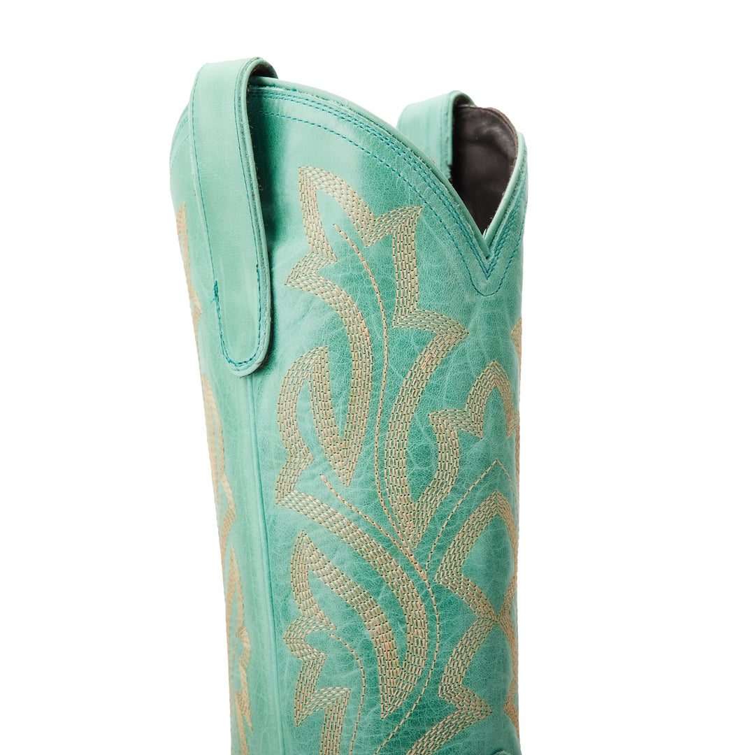 Saratoga Square Boot - Taos Turquoise