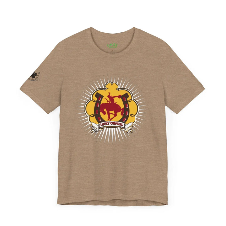 Lucky Bronco Cowgirl Short Sleeve Tee