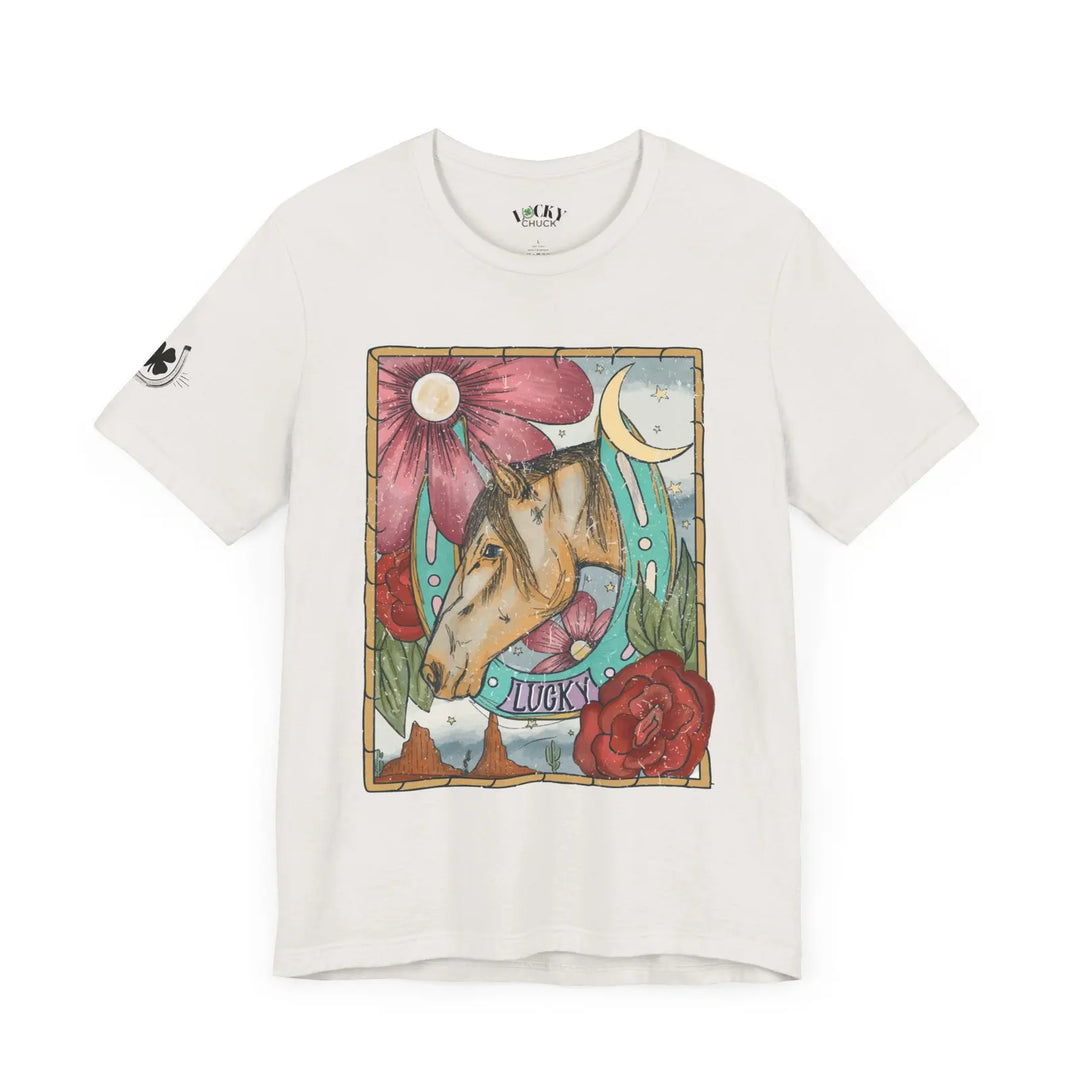 Lucky Cowgirl Unisex Jersey Short Sleeve Tee