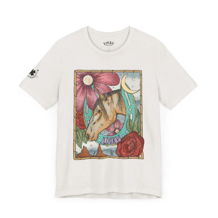 Lucky Cowgirl Unisex Jersey Short Sleeve Tee