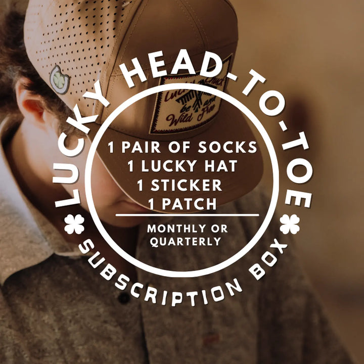Lucky From Head-To-Toe Sock Box