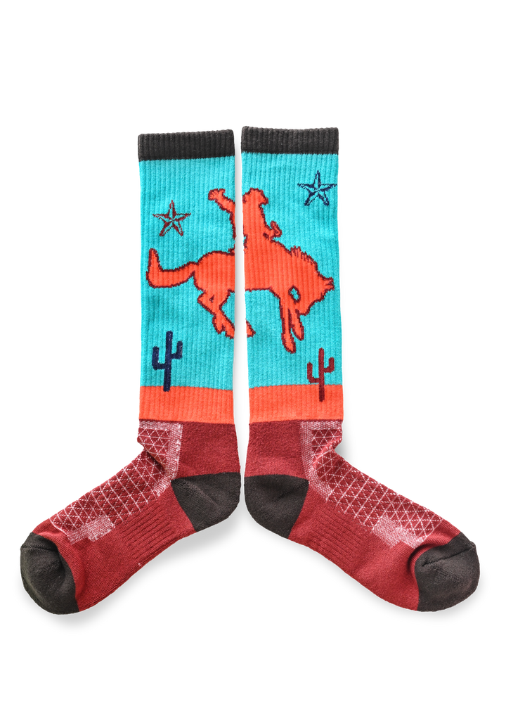 Sunset Rodeo Performance Boot Socks