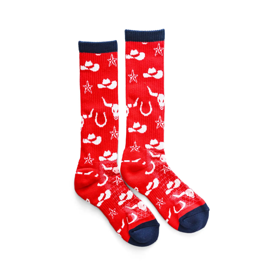 The Lucky 3 Pack | American Spirit Performance Boot Socks