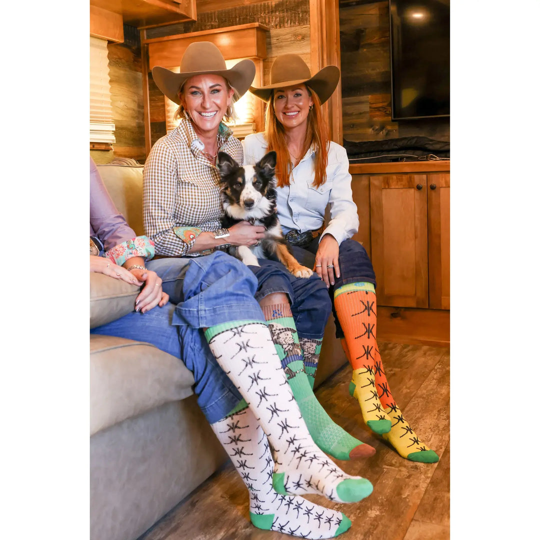 The Lucky 3 Pack | Kerry Kelley Performance Boot Socks