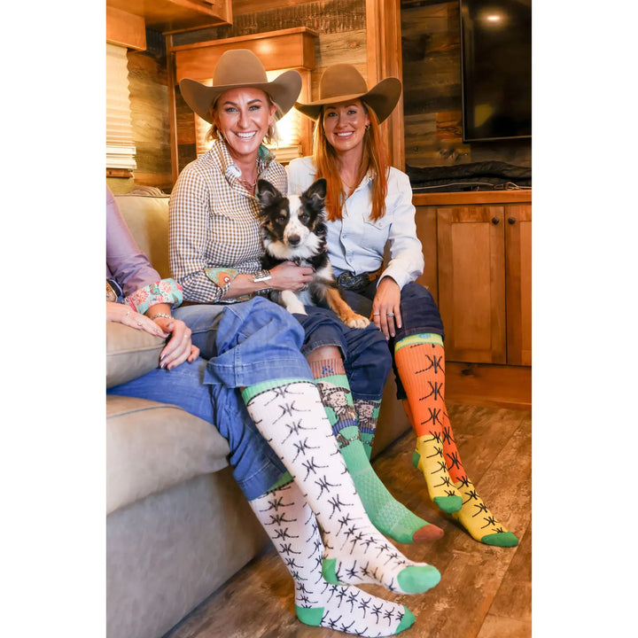 The Lucky 3 Pack | Kerry Kelley Performance Boot Socks