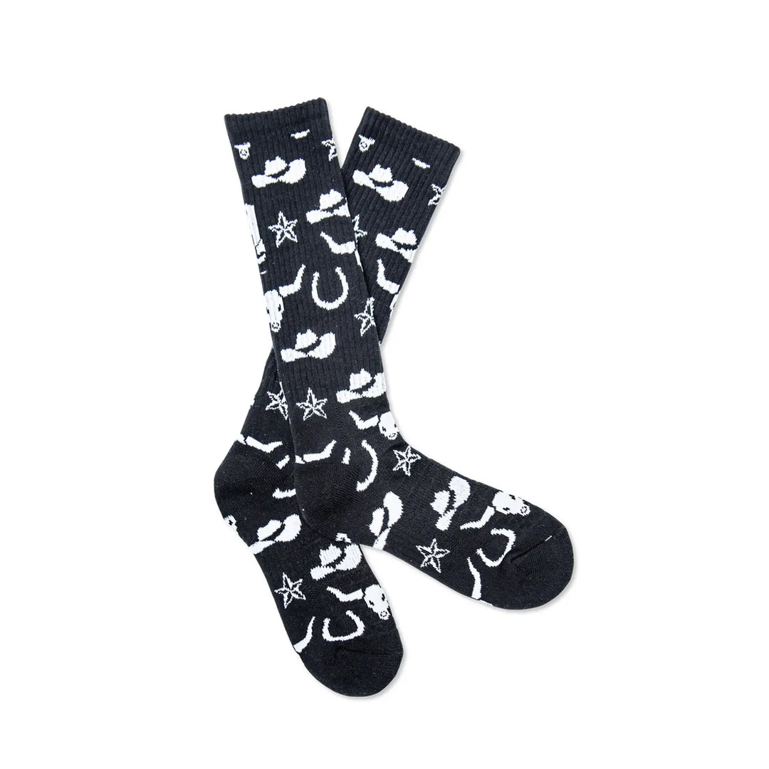 The Lucky 3 Pack | Western Soule Compass Performance Boot Socks
