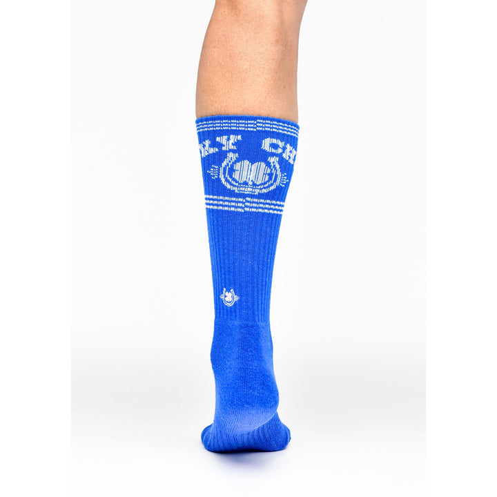 Retro Lucky Blue Performance Socks