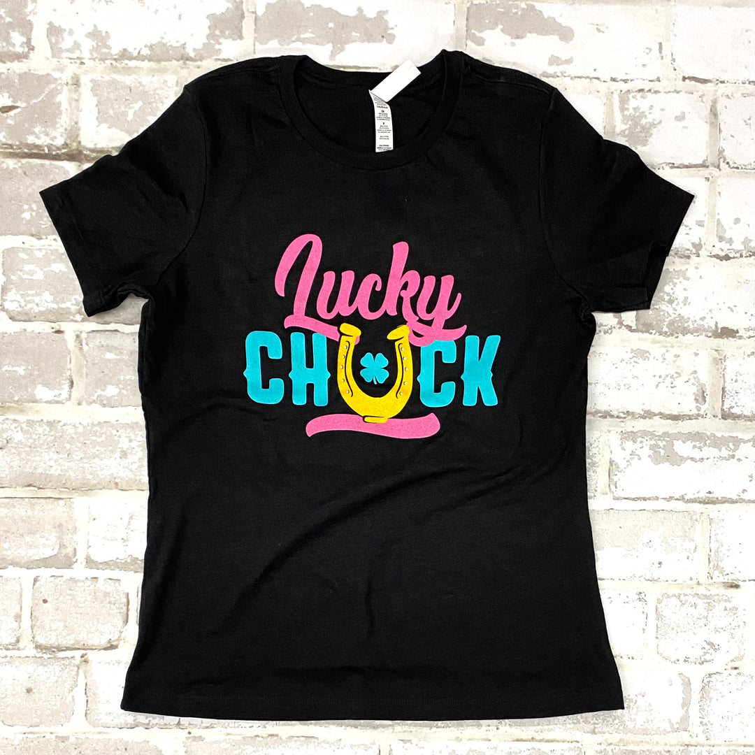 Lucky Chuck Logo Tee - Women's Relaxed Fit
