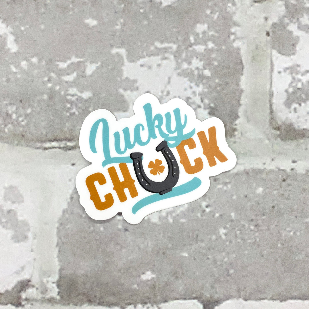 Lucky Chuck Sticker